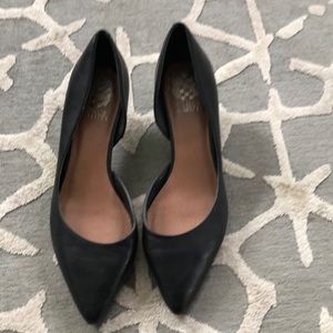 Good condition and very soft leather kitten heel